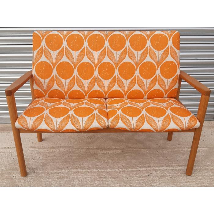 Danish oak sofa orange print.jpg_1